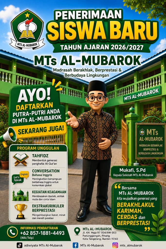 Poster PSB Penerimaan Siswa Baru 2026/2027